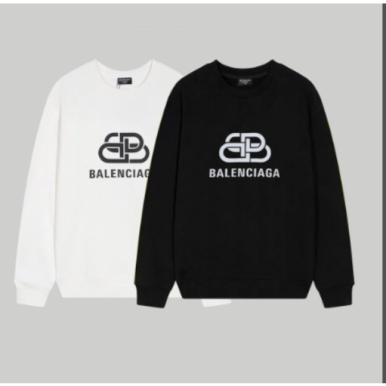 Balenciaga classic oversized padlock print crewneck sweatshirt
